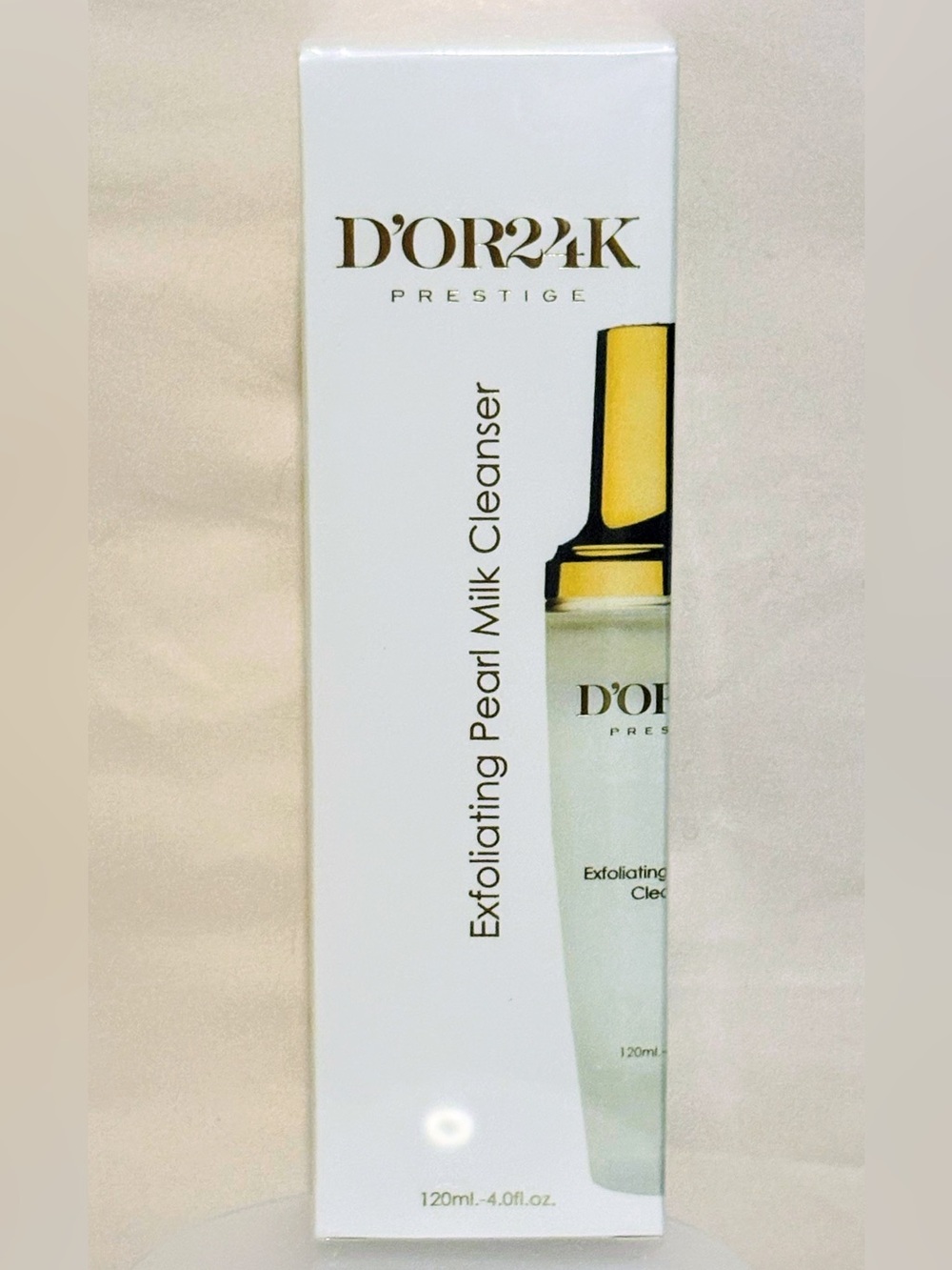 D'OR24K Prestige Exfoliating Pearl Milk Cleanser 120ml